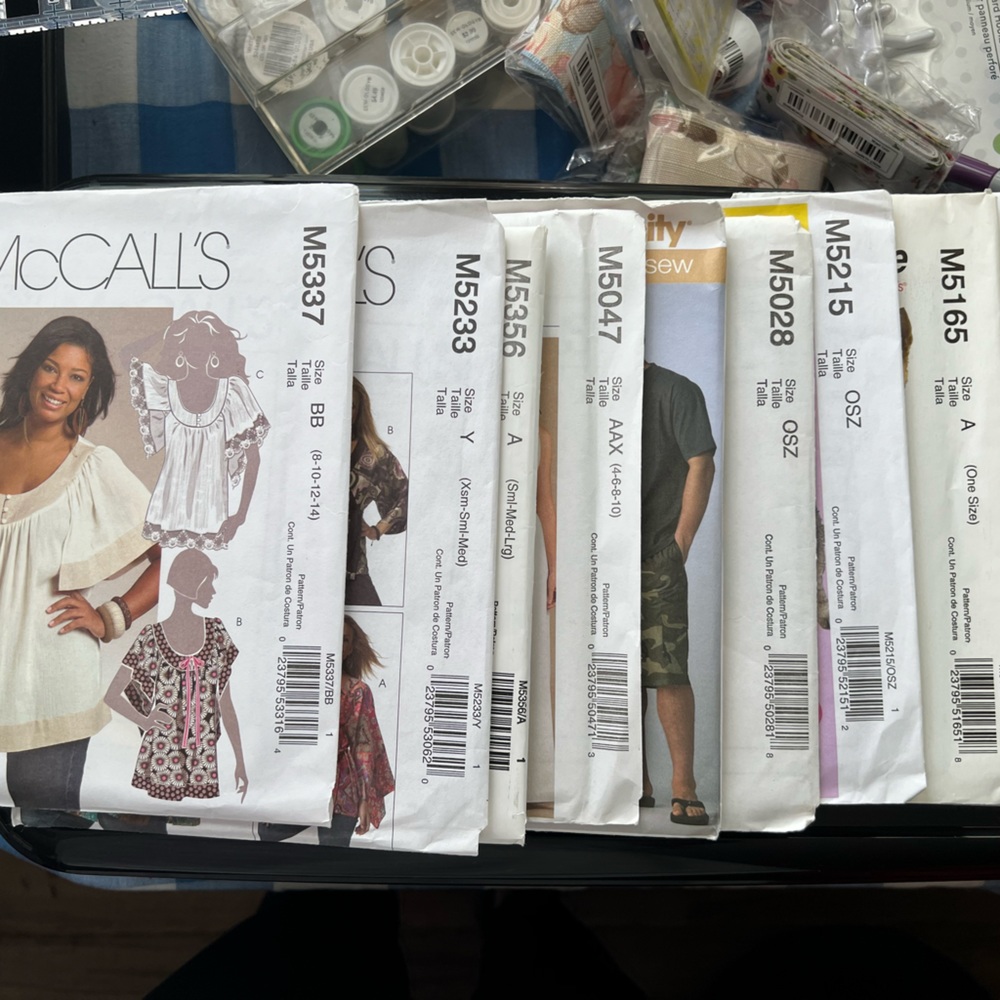 McCalls and Simplicity Patterns